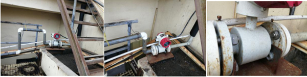 電磁流量計現場使用